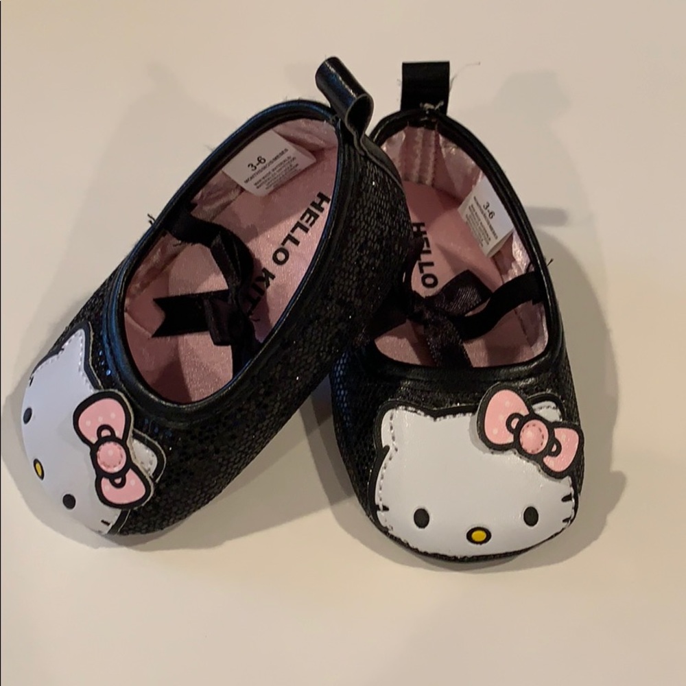 Hello Kitty Mary Jane Baby Shoes